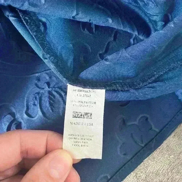 Green Envelope textured A line dress size L - Picture 8 of 9